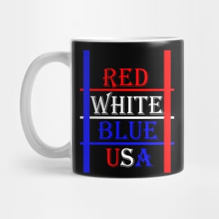 The Red White And Blue Mug